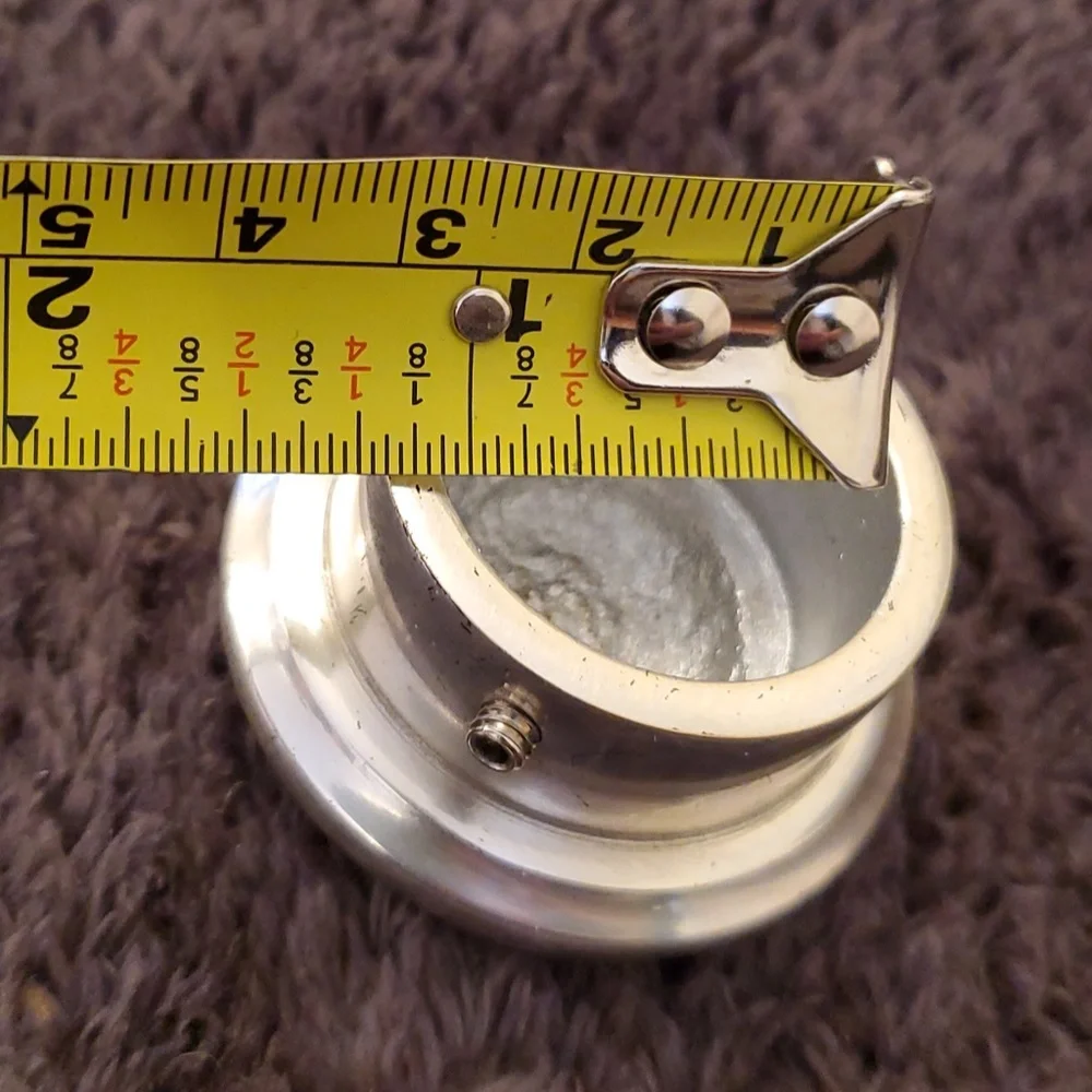 Restoration Hardware chrome plated finial